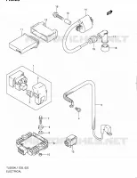 PARTIE ELECTRIQUE pour Suzuki TU 250 2011