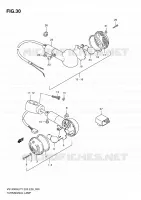 CLIGNOTANTS pour Suzuki INTRUDER 1400 1996