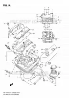 CULASSE (AVT) pour Suzuki INTRUDER 1400 1996