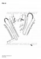 DISTRIBUTION pour Suzuki INTRUDER 1400 1996