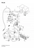 PARTIE ELECTRIQUE pour Suzuki INTRUDER 1400 1996