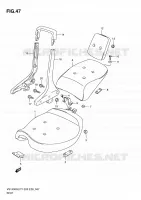 SELLE pour Suzuki INTRUDER 1400 1996