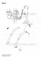 SUPPORT ARRIERE pour Suzuki INTRUDER 1400 1996