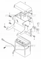 BATTERIE pour Suzuki INTRUDER 1400 1990