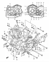 CARTER pour Suzuki INTRUDER 1400 1990