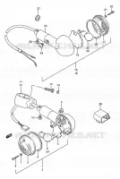 CLIGNOTANTS pour Suzuki INTRUDER 1400 1990