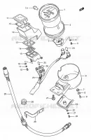 COMPTEUR pour Suzuki INTRUDER 1400 1990