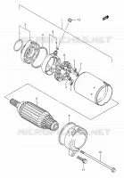 DEMARREUR pour Suzuki INTRUDER 1400 1990