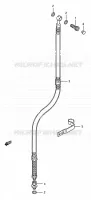 DURITE DE FREIN AVANT pour Suzuki INTRUDER 1400 1990