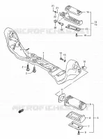 REPOSE PIED pour Suzuki INTRUDER 1400 1990