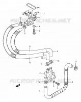 ROBINET D'ESSENCE pour Suzuki INTRUDER 1400 1990