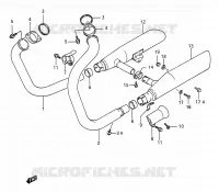 SILENCIEUX pour Suzuki INTRUDER 1400 1990