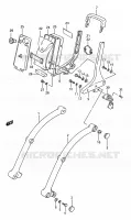 SUPPORT DOSSERET pour Suzuki INTRUDER 1400 1990