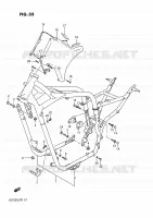 CADRE pour Suzuki INTRUDER 750 1988