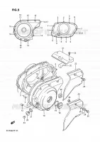 CARTER pour Suzuki INTRUDER 750 1988