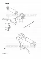 COMMODOS (MODELE F/G/H/J) pour Suzuki INTRUDER 750 1988