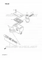 MAITRE CYLINDRE AVANT (VS750GLF/GLPG/GLPH/GLEPH) pour Suzuki INTRUDER 750 1988