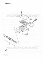 MAITRE CYLINDRE AVANT (VS750GLFJ/GLFK/GLFL/GLFM) pour Suzuki INTRUDER 750 1988