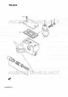 MAITRE CYLINDRE AVANT (VS750GLPJ/GLPK/GLPL/GLPM) pour Suzuki INTRUDER 750 1988