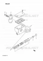 MAITRE CYLINDRE D'EMBRAYAGE pour Suzuki INTRUDER 750 1988