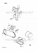 POMPE A HUILE   POMPE A ESSENCE pour Suzuki INTRUDER 750 1988