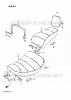 SELLE pour Suzuki INTRUDER 750 1988