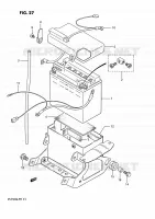 BATTERIE (MODELE G/H/J/K/L/M) pour Suzuki INTRUDER 750 1989
