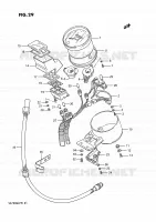 COMPTEUR pour Suzuki INTRUDER 750 1989