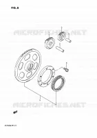 ROUE LIBRE DE DEMARREUR pour Suzuki INTRUDER 750 1989