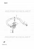 ROBINET D'ESSENCE pour Suzuki INTRUDER 750 1986