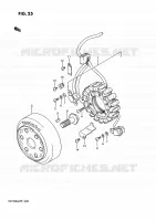 ALLUMAGE ROTOR   STATOR pour Suzuki INTRUDER 750 1987