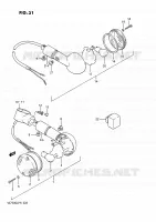 CLIGNOTANTS pour Suzuki INTRUDER 750 1987