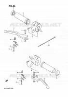 COMMODOS (MODELE F/G/H/J) pour Suzuki INTRUDER 750 1987