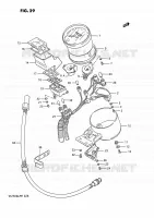 COMPTEUR pour Suzuki INTRUDER 750 1987