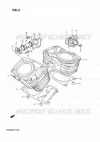 CYLINDRE pour Suzuki INTRUDER 750 1987