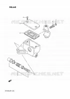 MAITRE CYLINDRE AVANT (VS750GLPG/GLEPG/GLPH/GLEPH) pour Suzuki INTRUDER 750 1987