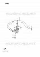 ROBINET D'ESSENCE pour Suzuki INTRUDER 750 1987