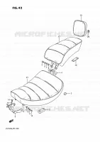 SELLE pour Suzuki INTRUDER 750 1987
