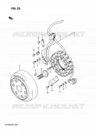ALLUMAGE ROTOR   STATOR pour Suzuki INTRUDER 750 1989