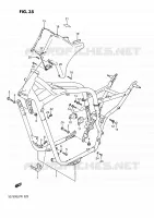 CADRE (MODELE H/J/K/L/M) pour Suzuki INTRUDER 750 1989