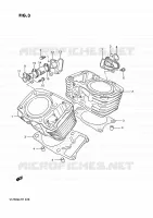 CYLINDRE pour Suzuki INTRUDER 750 1989