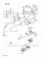 PARTIE ELECTRIQUE pour Suzuki INTRUDER 750 1989