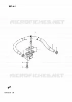 ROBINET D'ESSENCE pour Suzuki INTRUDER 750 1989