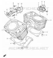 CYLINDRE pour Suzuki INTRUDER 800 1996