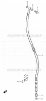 DURITE DE FREIN AVANT pour Suzuki INTRUDER 800 1996