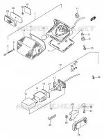FEU ARRIERE (MODELE T) pour Suzuki INTRUDER 800 1996