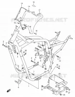 CADRE (MODELE V) pour Suzuki INTRUDER 800 1997