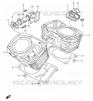CYLINDRE pour Suzuki INTRUDER 800 1997