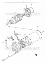 DEMARREUR pour Suzuki INTRUDER 800 1997