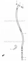 DURITE DE FREIN AVANT pour Suzuki INTRUDER 800 1997